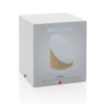 Ovate bamboe 5W luidspreker met 15W draadloze oplader, bruin-315357