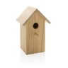 Houten vogelhuisje, bruin-341372