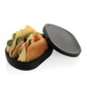 Avira Atlas RCS gerecyceld plastic 700ML lunchbox, zwart-319068