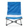 Opvouwbare strandstoel in tas, blauw-319244