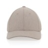 Milo AWARE™ recycled heather 6 paneel cap 200gr, gebroken wit-319260