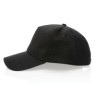 Impact AWARE™ 6 panel 280gr gerecycled katoenen cap, zwart-267080