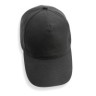 Impact AWARE™ 6 panel 280gr gerecycled katoenen cap, zwart-267083