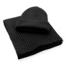 Kennedi AWARE™ Polylana®beanie met brede rib, zwart-267356