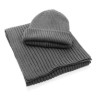 Kennedi AWARE™ Polylana®beanie met brede rib, zwart-267360