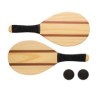 Houten frescobol tennis set, bruin-293846