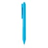 X9 frosted pen met siliconen grip, zwart-268264