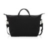 Fashion black PVC vrije weekendtas, zwart-269452