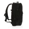 Swiss Peak AWARE™ RPET 15.6" commuter rugzak, zwart-270625