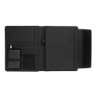 Fiko A4 portfolio met 5W draadloze lader 5.000 mAh powerbank, zwart-271612