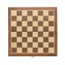 Houten breinbreker met canvas zakje, wit-273107