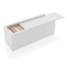 Deluxe mikado/domino in houten doos, wit-273132