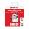 SKROSS Pro 3-polige wereldreisadapter, wit-273181