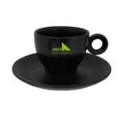 Rondo Koffie mat zwart 15 cl SET