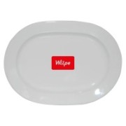 Schaal Eva ovaal wit 24 x 17,5 cm