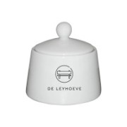Suikerpot Eva wit 20 cl ( met deksel )