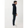 Iqoniq Trivor gerecycled polyester fleece hoodie, zwart-275519