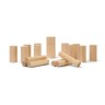 VINGA Kubb mini spel, bruin-328665