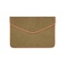VINGA Bosler GRS recycled canvas 14" laptop sleeve, zwart-277188