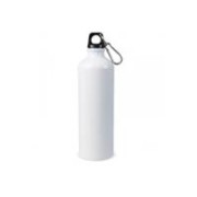 Waterfles aluminium met karabijnhaak 750ml