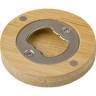 Bamboe magneet met flesopener Ace-333899