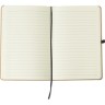 Gerecycled leren notitieboekje (A5) Gianna-309252