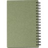 Gerecycled kartonnen notitieboekje Caleb-309261