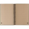 Gerecycled kartonnen notitieboekje Caleb-309262