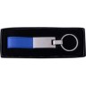 Stalen en PU sleutelring Keon-306929