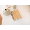 Bamboe cover notitieboek met pen Jo-332972