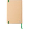 Gerecycled papieren notitieboek (A5) Gianni-333651