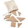 Natuurlijke houten tangram puzzel Ulrike-335453