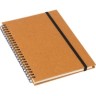 Gerecycled leren notitieboek A5 Egon-310113