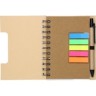 Draadgebonden notitieboekje met balpen Niall-307697