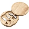 Houten kaasplank set Bellamy-304708