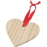Houten kerstornament Hart Einar-307192