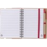 Recycled papieren notitieboek Angela-307350
