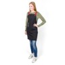 Polyester en katoenen schort Liana-307761