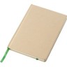 Gerecycled papieren notitieboek (A5) Gianni-308181