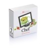 Chef tablet standaard met touchpen, zwart-313342