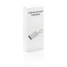 1.000 mAh sleutelhanger powerbank, zilver-315075