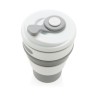 Opvouwbare siliconen beker, zwart-316437