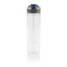 Waterfles met infuser, blauw-317859