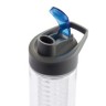 Waterfles met infuser, blauw-317860