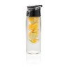 Afsluitbare waterfles met infuser, transparant-318014