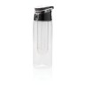 Afsluitbare waterfles met infuser, transparant-318015