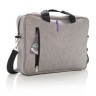 Canvas laptop tas PVC vrij, grijs-269586