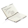 Deluxe hardcover PU A5 notitieboek, zwart-271556